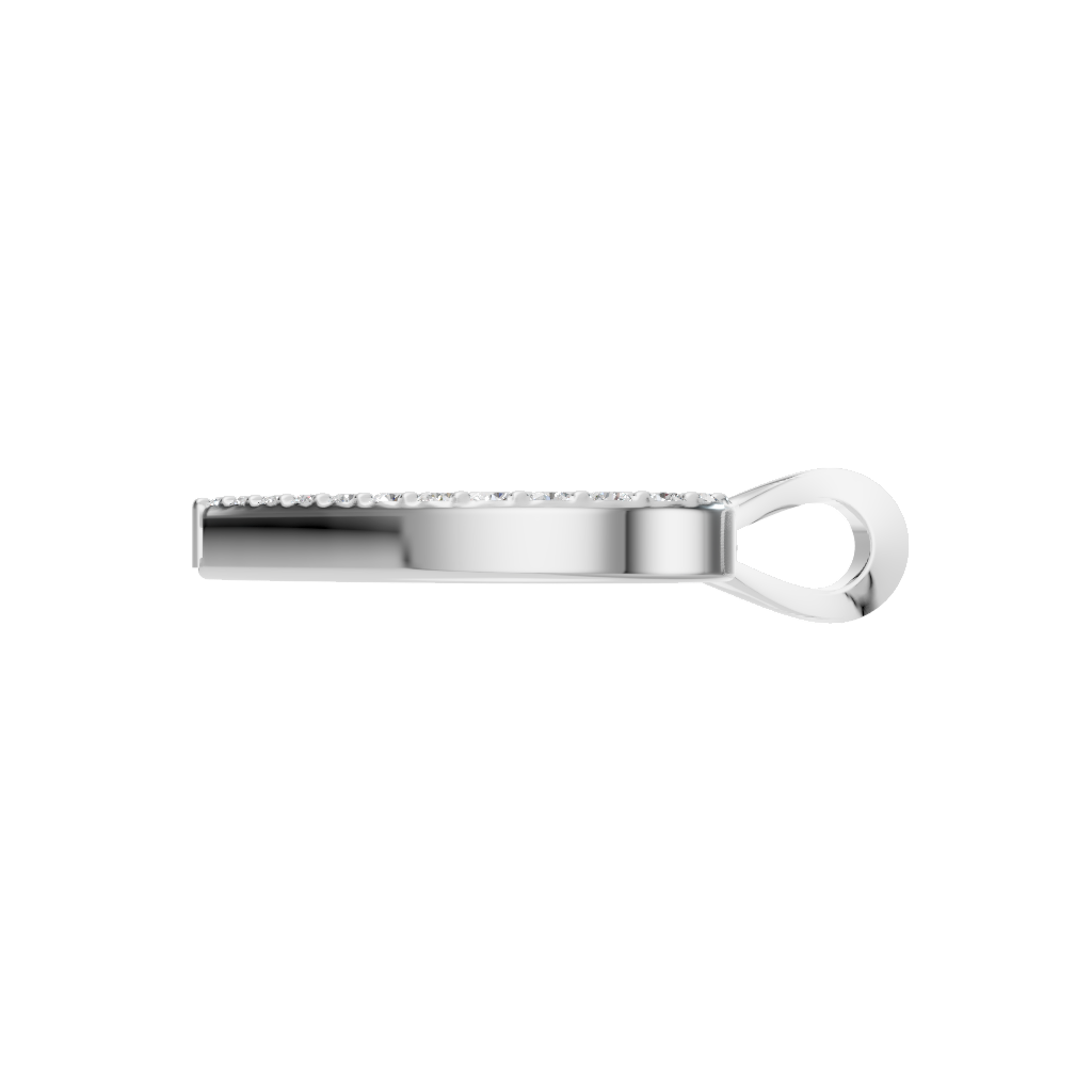 Amora Pavé Heart Pendant