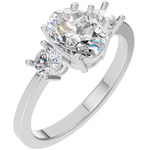 Load image into Gallery viewer, Trilogy Oval Grace Ring