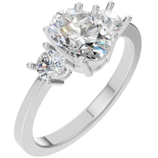 Trilogy Oval Grace Ring