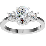 Load image into Gallery viewer, Trilogy Oval Grace Ring