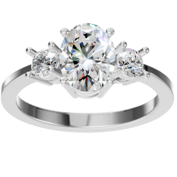 Trilogy Oval Grace Ring
