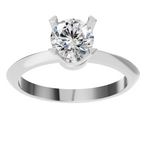 Load image into Gallery viewer, Classic Lumière Solitaire Ring
