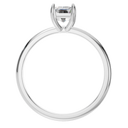 Emerald Essence Solitaire Ring