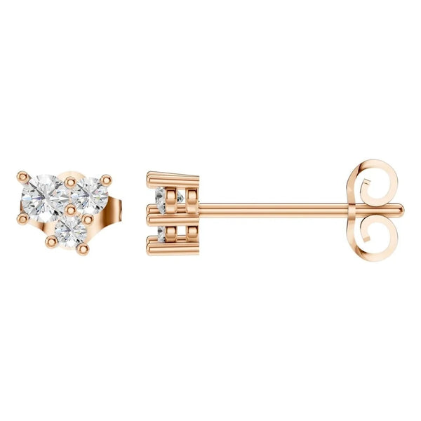 Cluster Stud Earrings