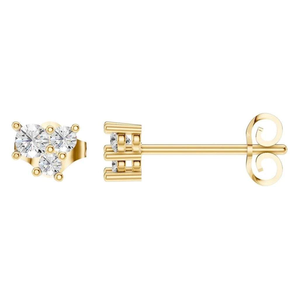 Cluster Stud Earrings