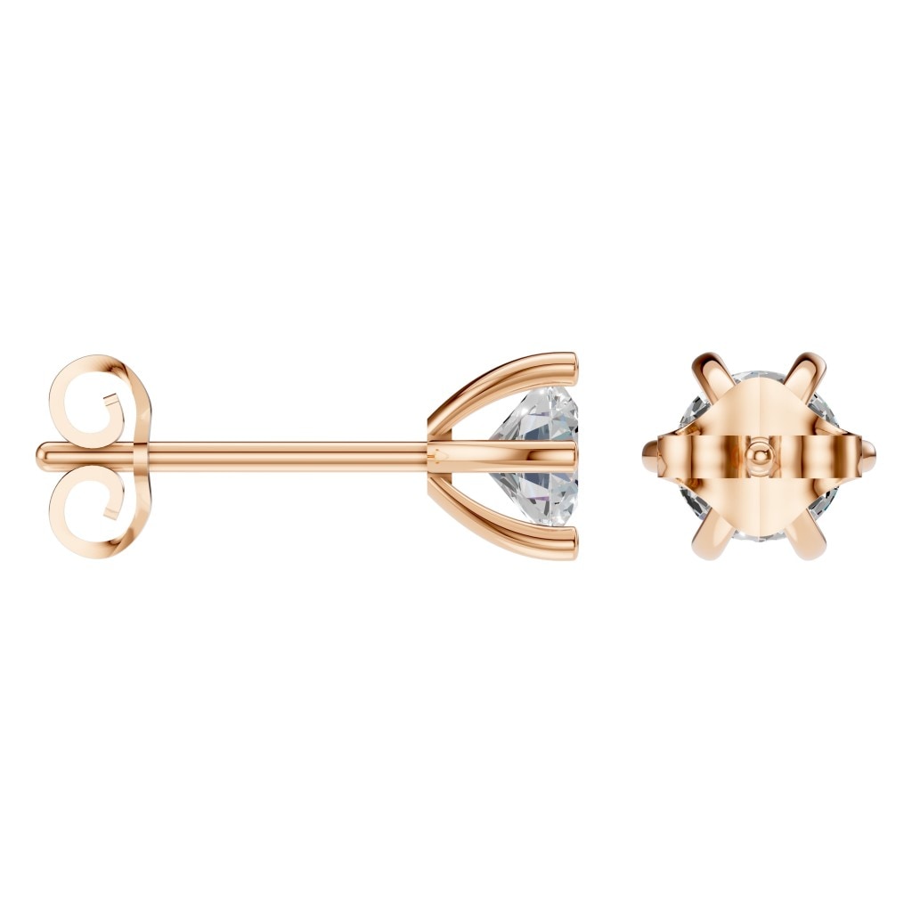 The Six Prongs Stud Earrings - EA4293