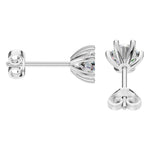 Load image into Gallery viewer, The Six Prongs Stud Earrings - EA4293