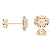 Flower Diamond Studs