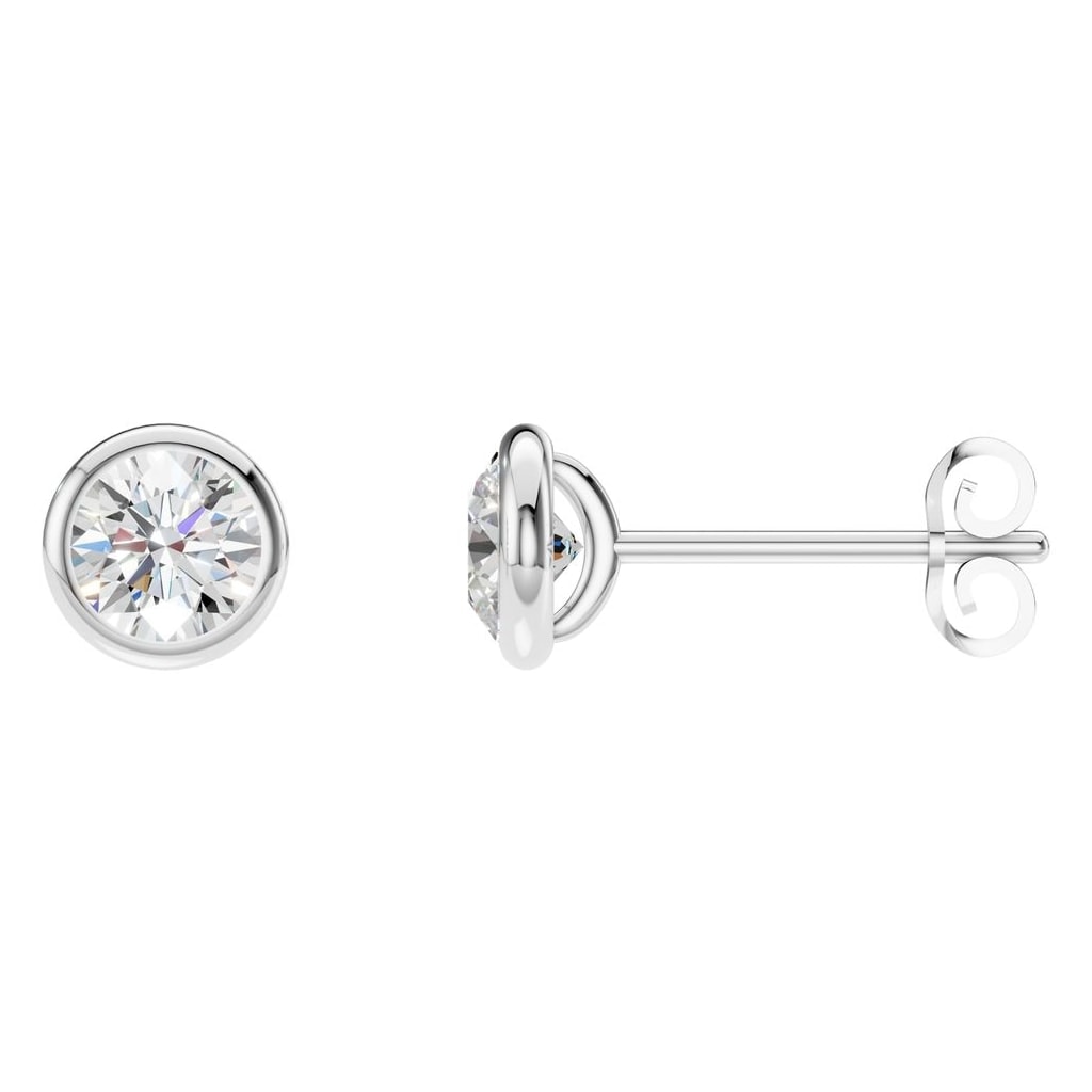 Luna Bezel Studs
