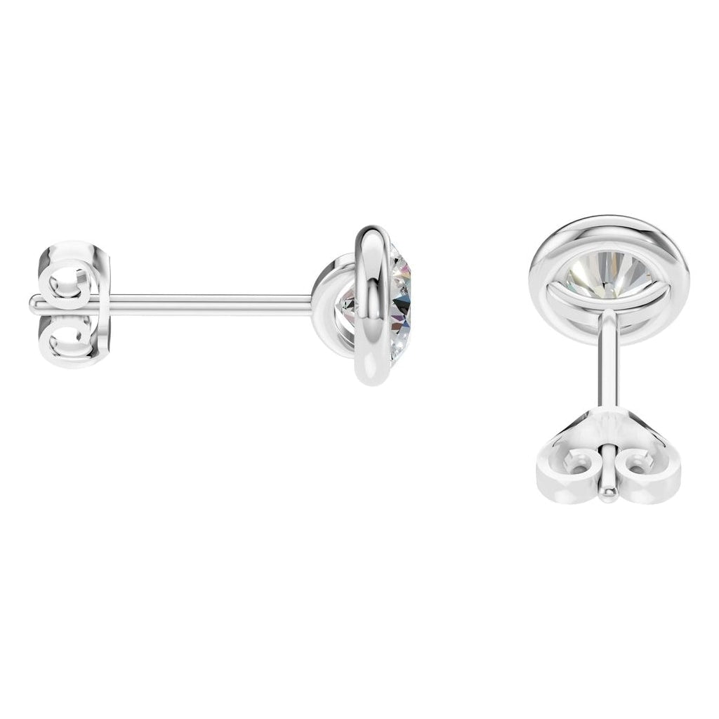 Luna Bezel Studs