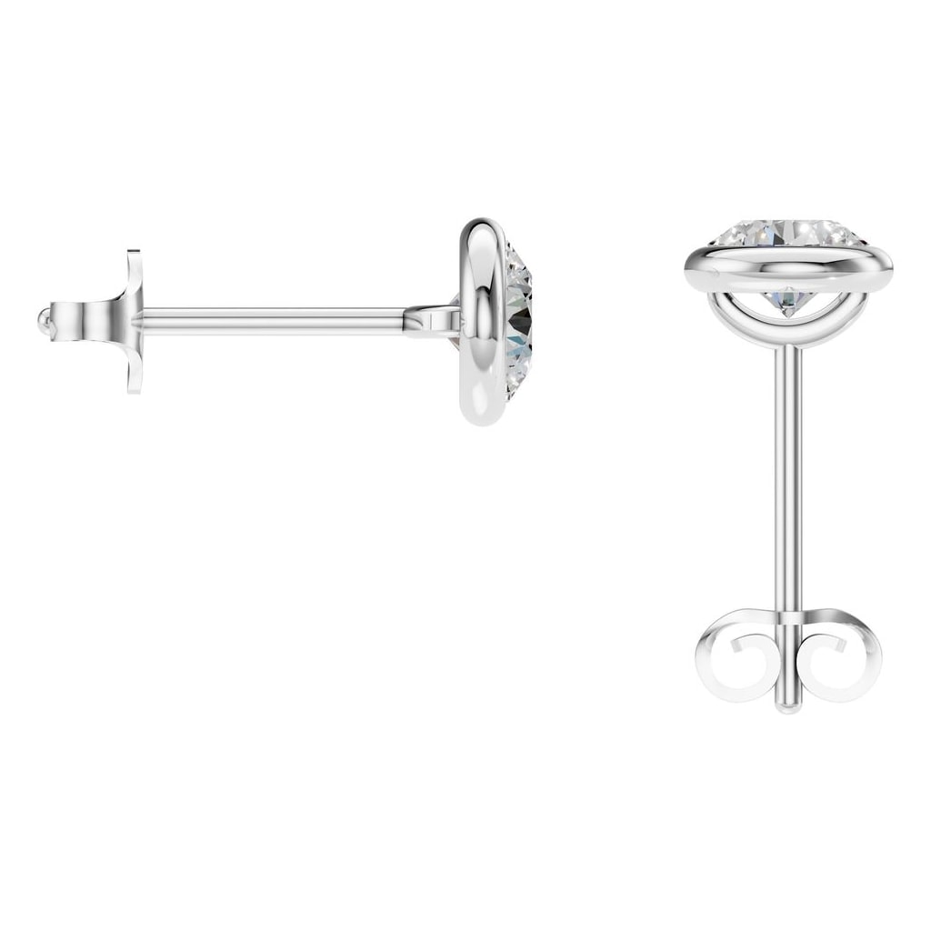 Luna Bezel Studs
