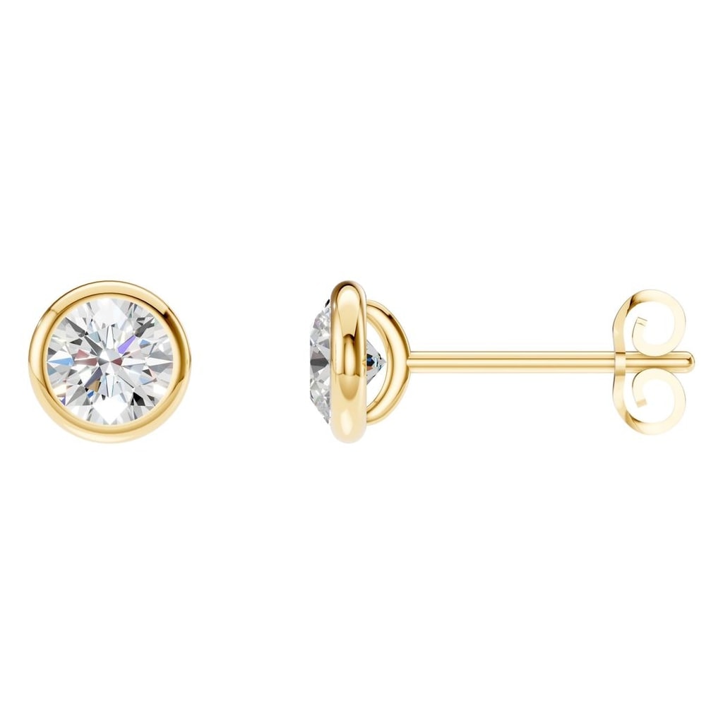 Luna Bezel Studs