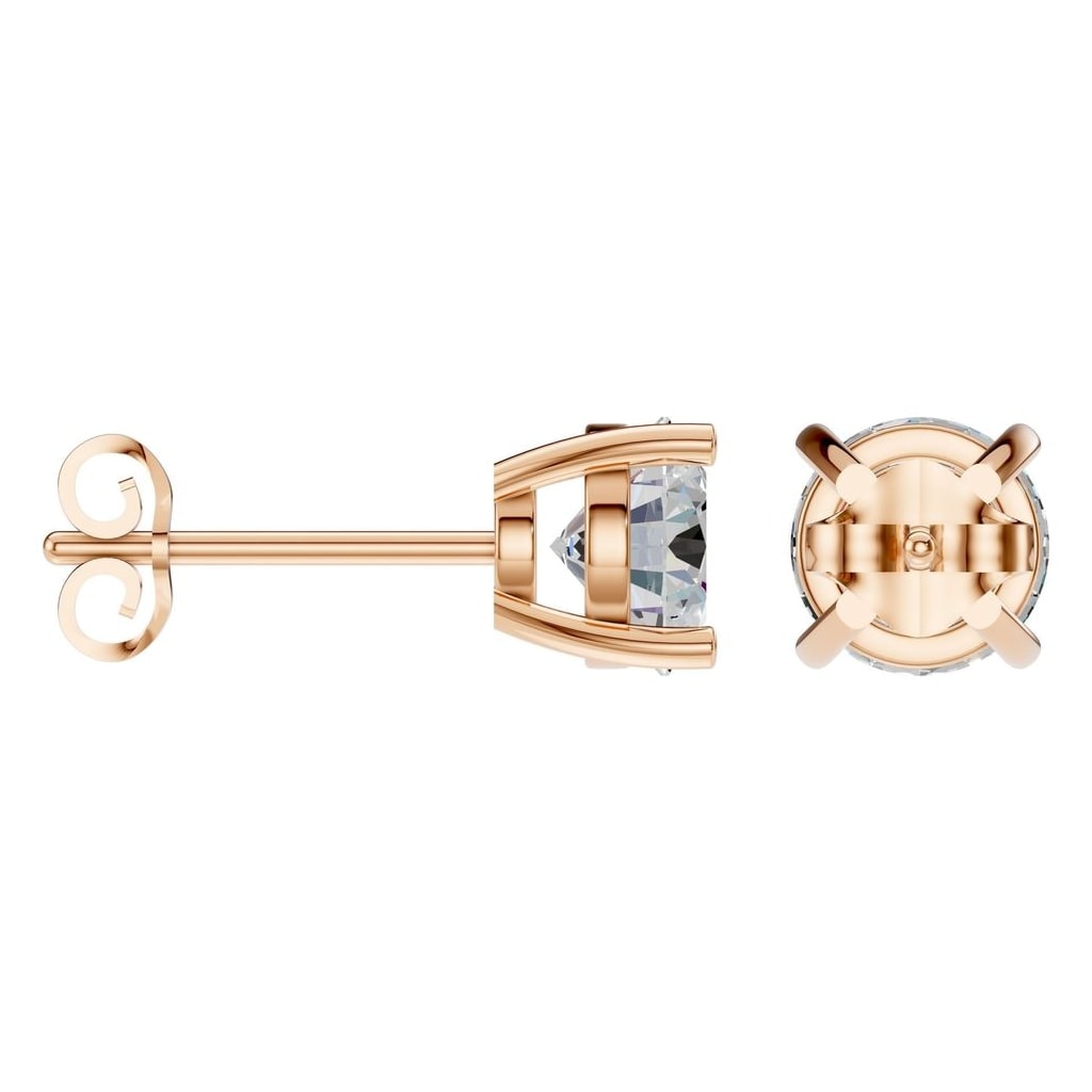 Round Brilliant Studs