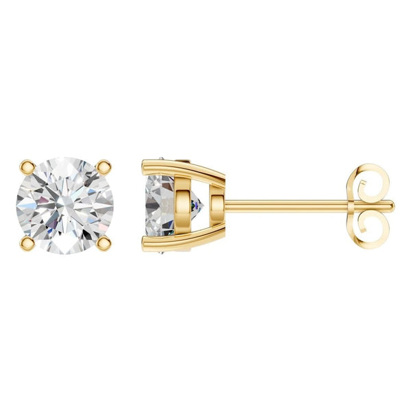 Round Brilliant Studs