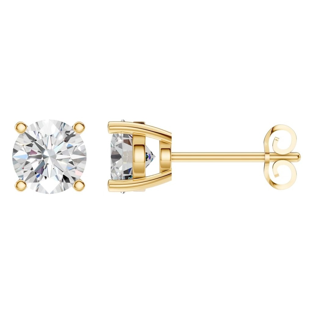 Round Brilliant Studs