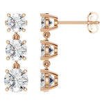 Load image into Gallery viewer, Graduated Drop Earrings