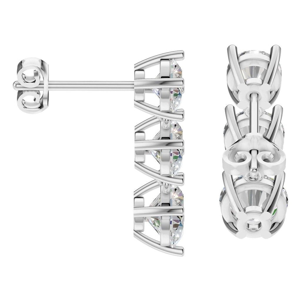 Graduated Drop Earrings
