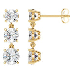 Load image into Gallery viewer, Graduated Drop Earrings