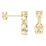 Load image into Gallery viewer, Drop Diamond Earrings