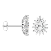 The Halo Pear Studs