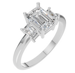 Load image into Gallery viewer, Emerald Curvy Eternity Basket