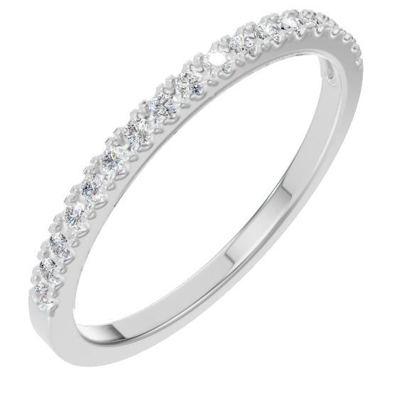 Luna Pavé Band Ring