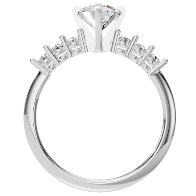 main ring customer 18k white