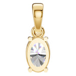 Load image into Gallery viewer, Oval Solitaire Pendant - NE1164