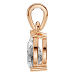 Load image into Gallery viewer, Pear Solitaire Pendant - NE1164
