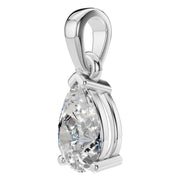 Pear Solitaire Pendant - NE1164