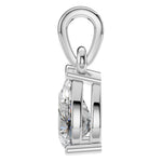 Load image into Gallery viewer, Pear Solitaire Pendant - NE1164