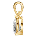 Load image into Gallery viewer, Pear Solitaire Pendant - NE1164
