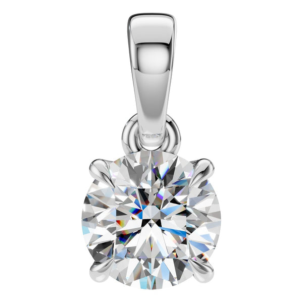 Classic Solitaire Pendant - NE1164
