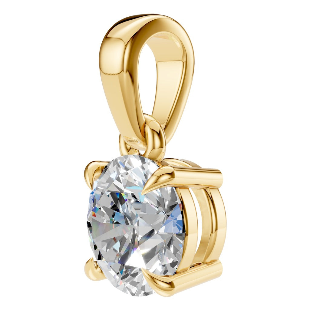 Classic Solitaire Pendant - NE1164