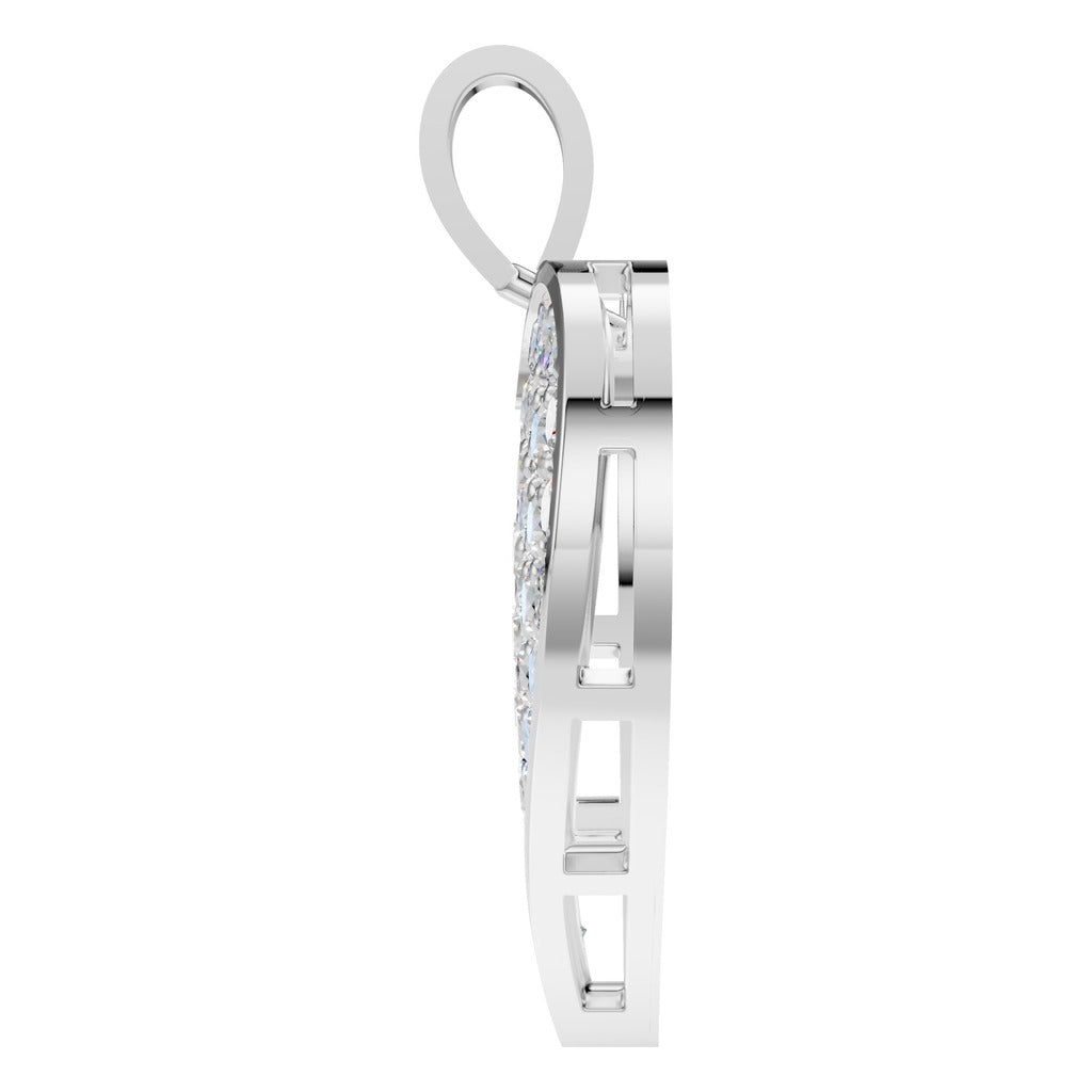 Heart pendant NE-8265-RO001