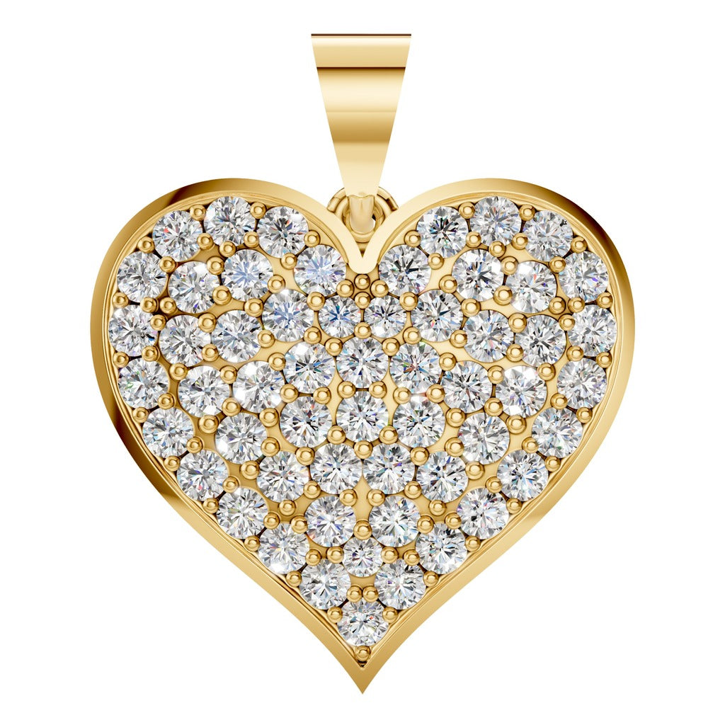 Heart pendant NE-8265-RO001