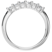 Pear Harmony Band Ring