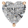 Heart Shape Diamond Pendant - PE1669
