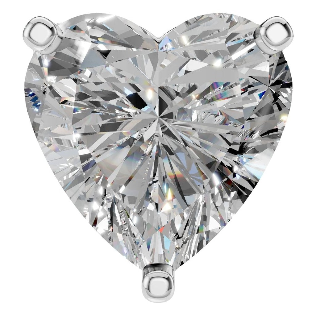 Heart Shape Diamond Pendant - PE1669