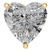 Heart Shape Diamond Pendant - PE1669