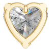 Heart Shape Diamond Pendant - PE1669