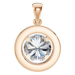 Load image into Gallery viewer, Round Halo Pendant