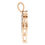 Load image into Gallery viewer, Amora Pavé Heart Pendant