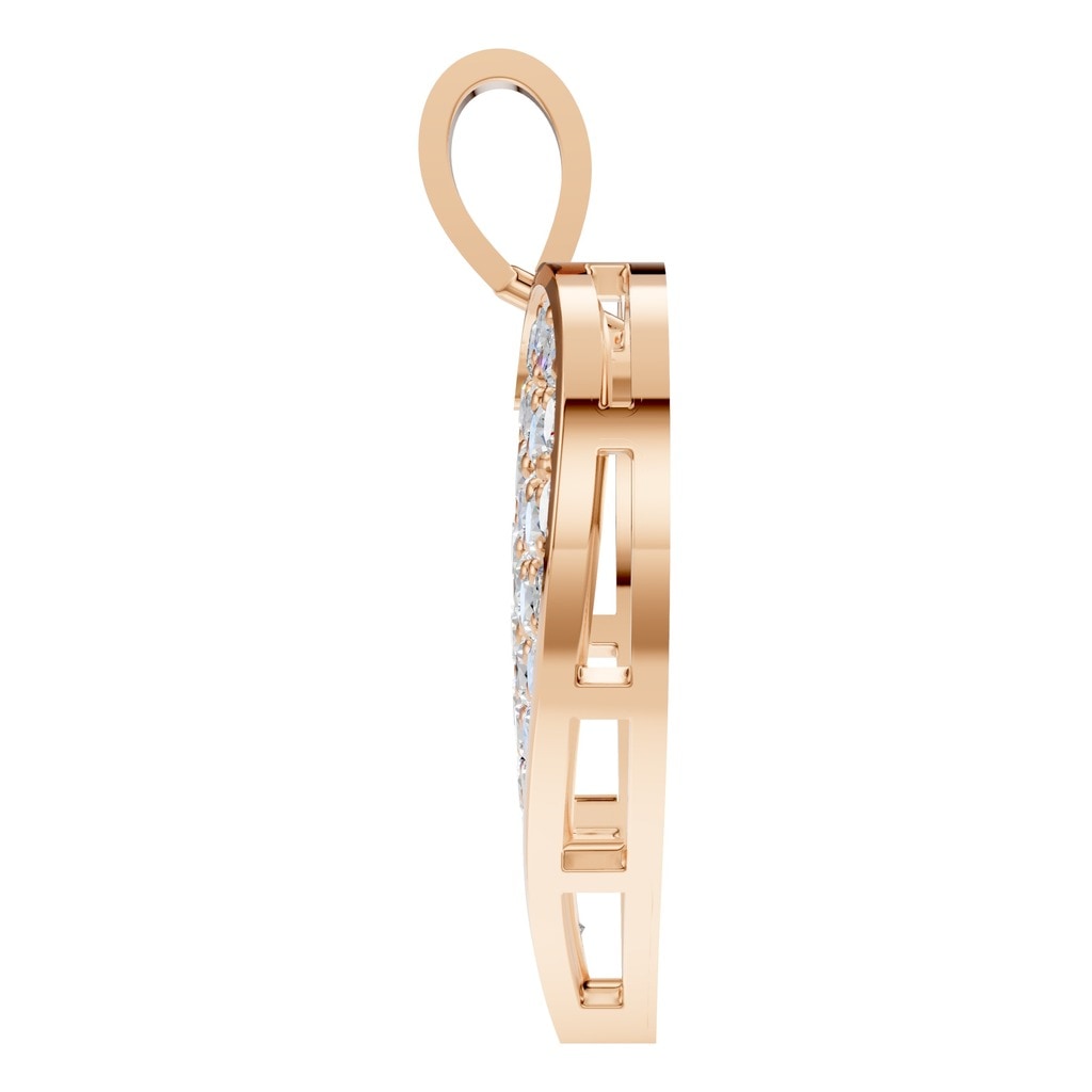 Amora Pavé Heart Pendant