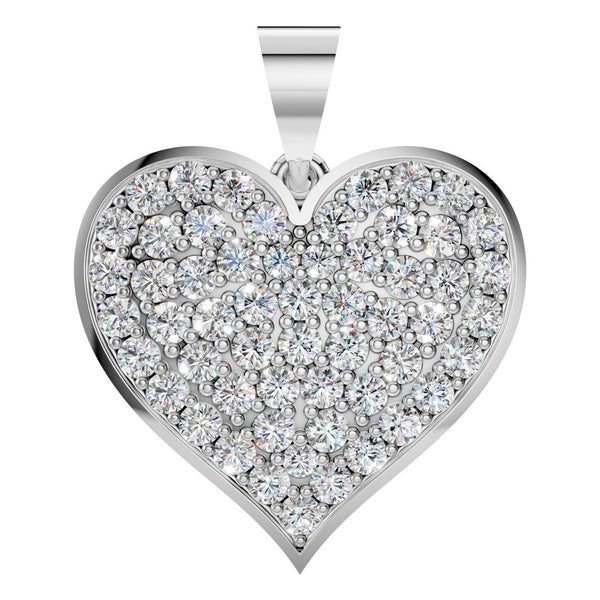 Amora Pavé Heart Pendant