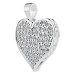 Load image into Gallery viewer, Amora Pavé Heart Pendant