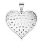 Load image into Gallery viewer, Amora Pavé Heart Pendant