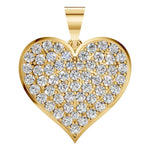 Load image into Gallery viewer, Amora Pavé Heart Pendant