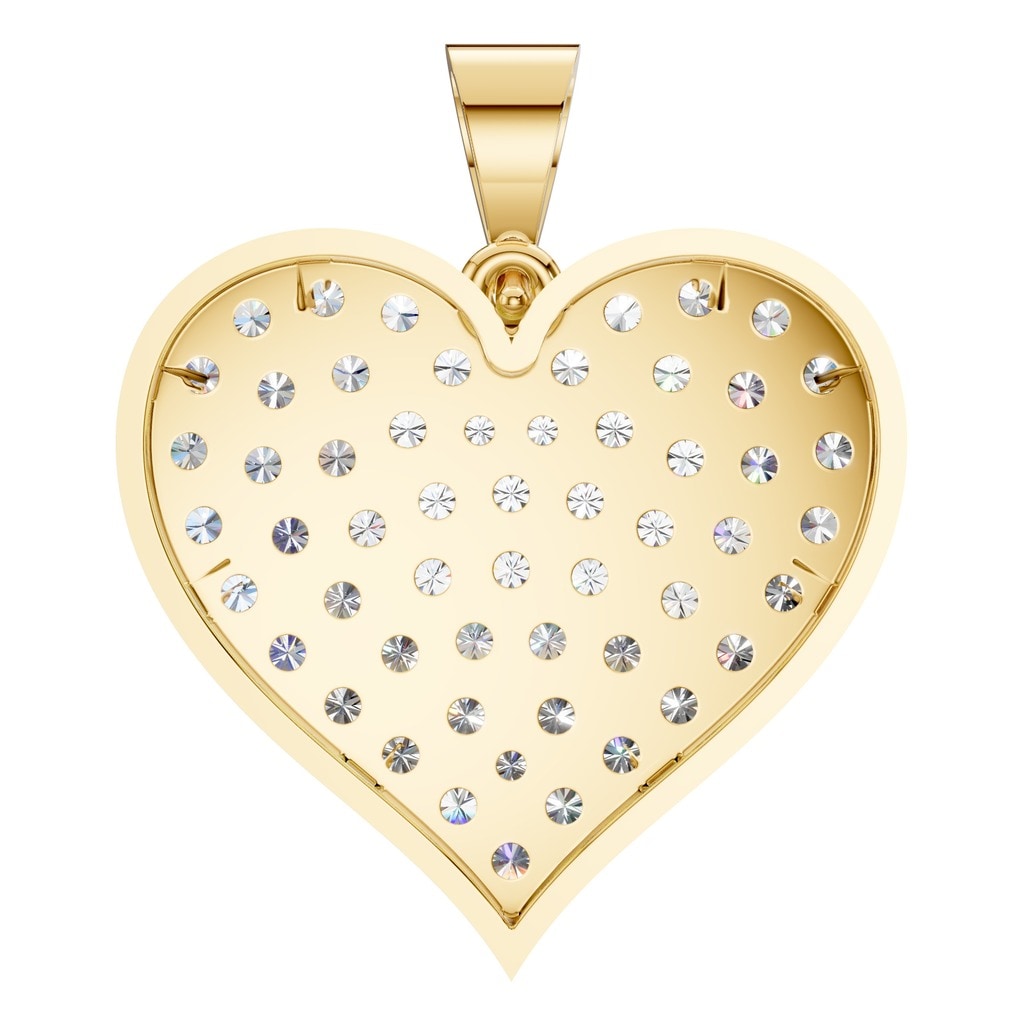 Amora Pavé Heart Pendant