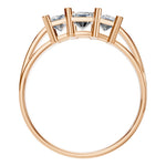 Load image into Gallery viewer, Emerald Trilogy Ring - RI1429